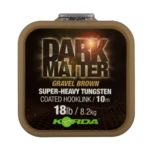 Korda šňůrka Dark Matter Tungsten Coated Braid Brown 18lb 10m