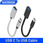 USB 3.0 To Type C OTG Adapter Converter For Samsung Xiaomi Huawei Data Cable Flash Drive Connector Data Transfer Cable Converter
