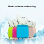 Gua Sha Silicone Ice Face Roller Cold Therapy Alleviate Puffiness Cooling Face Contour Globes Lifting Contour Brighten