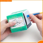 280pcs/box Fiber Optic Cleaning Paper Wipes FOCP FC/SC/ST 2.5mm 1.25mm LC Bare Fiber Universal Connector Cleaner Sheet