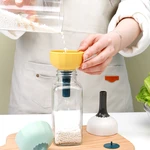 Creative Silicone Folding Funnel Mini Folding Oil Funnel Filter Separator Funnel Diversion Small Funnel Oil Dumper