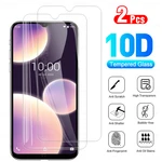 2PCS 10D HD Tempered Glass For Wiko View 4 View4 Lite 4Lite Glass Anti-scratch Screen Protectors Protective Phone cover Film