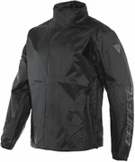 Dainese VR46 Rain Jacket Black/Fluo Yellow S Chaqueta impermeable para moto