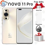 New Original Huawei Nova 11 Pro Mobiel Phon 6.78Inch Kunlun Glass Snapdragon 778G HarmonyOS 3.0 100W SuperCharge NFC Smartphone