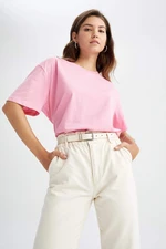 DEFACTO Oversized Short Sleeve T-Shirt