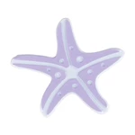 Sada 5 svetlofialových protišmykových nálepiek do vane Wenko Starfish