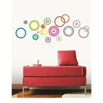 Samolepka Ambiance Colorful Bubbles