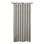 Sivý záves Really Nice Things Cuture Cortina Hogar Grey Stripes