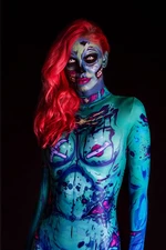 Womens Halloween Zombie Costumes 2021 - Sexy Scary Halloween Zombie Bodysuit