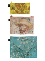 Cestovní taštičky na zip LOQI VAN GOGH Van Gogh Museum, 3 ks