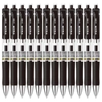 Xuexi LX605 12 Pcs/box Press Type Gel Pens 0.5mm Nib Signing Pen Smooth Writing Gel Ink Pen