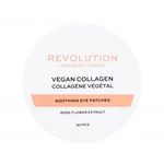 Revolution Skincare Vegan Collagen Soothing Eye Patches 60 ks maska na oči na všechny typy pleti; na citlivou a podrážděnou pleť; proti vráskám