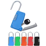 Zinc Alloy Portable Anti Theft Key Storage Box with 4-digit Mechanical Password Code Lock
