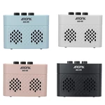 AROMA AG-05 Bluetooth Electric Guitar Amp Amplifier 5-Watt Stereo Output Distortion Gain Tone Control 3.5mm Monitoring 6
