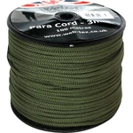 Padáková šňůra - paracord na cívce Web-tex® 3 mm, 100 metrů - zelený (Barva: Zelená)