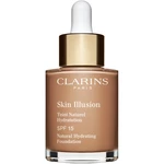 Clarins Skin Illusion Natural Hydrating Foundation rozjasňujúci hydratačný make-up SPF 15 odtieň 112.3N Sandalwood 30 ml