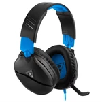 Headset Turtle Beach Recon 70 pro PS4 Pro/PS4 (TBS-3555-02) čierny/modrý herné slúchadlá • frekvencia 20 Hz až 20 kHz • 3,5 mm jack • káblové pripojen