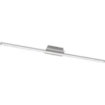 WOFI AKRON 4385.01.64.7000 LED nástenné svetlo 21 W  teplá biela niklová (matná)
