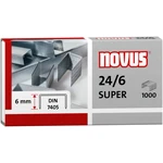 Novus 040-0158 Typ (sponky): 24/6 sponka 1000 ks 1000 ks / bal. Viazacie výkon: 30 listov