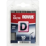 Plochá svorka - typ 53 F 600 ks Novus 105099500 Rozmery (d x š) 10 mm x 11.3 mm