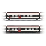 Märklin 43462 H0 doplnková sada 2 pre Giruno zo SBB D(B9) 2. trieda a E(B8) 2. trieda