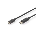 Digitus #####USB-Kabel USB 2.0 #####USB-C™ Stecker, #####USB-Micro-B Stecker 3.00 m čierna dvojžilový tienený