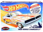 Skill 2 Model Kit 1969 Dodge Charger Funny Car "Hot Wheels" 1/25 Scale Model by Polar Lights