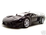 Saleen S7 Black 1/18 Diecast Model Car by Motormax