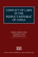 Conflict of Laws in the Peopleâs Republic of China