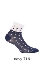 Gatta Cottoline jarní-letní vzorované G34.59N 6-11 let Dívčí ponožky 30-32 white