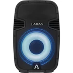 Párty reproduktor LAMAX PartyBoomBox500 čierny párty reproduktor • výkon 500 W • Bluetooth 5.0 • AUX vstup • USB • čítačka SD kariet • FM rádio • odol