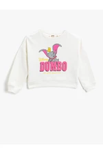 Koton Dumbo Disney Licensed Printed Sweatshirt Cotton