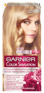 Permanentná farba Garnier Color Sensation 8.0 žiarivá svetlá blond + darček zadarmo