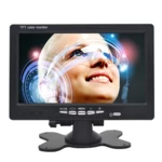 7003HDMI 7Inch Color LCD Display 1024 x 600 Monitor Support HDMI+VGA+AV for PC CCTV Security Camera Bus TruckMicroscop