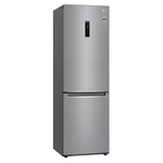 Chladnička s mrazničkou LG GBB61PZHMN strieborná beznámrazová chladnička s mrazničkou • výška 186 cm • objem chladničky 234 l / mrazničky 107 l • ener