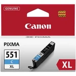 Canon Inkoustová kazeta CLI-551C XL originál azurová 6444B001