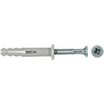 Hřebíková hmoždinka Fischer N-S 050395, Vnější délka 30 mm, Vnější Ø 5 mm, 100 ks
