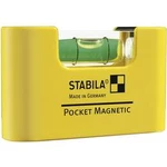 Mini vodováha Stabila Pocket Magnetic 17774, 68 mm, s extra silným magnetem