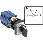Krokový spínač Kraus & Naimer CG4 A231-600 FS2, 10 A, 3 x 60 °, šedá, černá, 1 ks