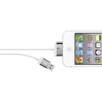 IPad/iPhone/iPod datový kabel/nabíjecí kabel Belkin F8J041cw2M-WHT, 2.00 m, bílá