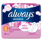 ALWAYS Ultra Sensitiv Norma vel.1 Hygienické vložky s křidélky 10 ks