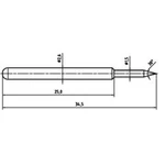 Zkušební hrot PTR 1040-B-1.5N-NI-1.5