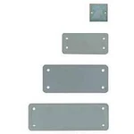 Heavy Duty Connectors, Accessories, cover plate, Size: 2, Plastic, Grey Weidmüller ABD-2-GR, 10 ks