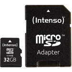 Paměťová karta Micro SDHC 32 GB Intenso High Performance Class 10 vč. SD adaptéru