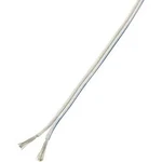 Reproduktorový kabel, H21204C4, 2x 25,5 mm², transparentní, 10 m