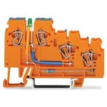 Svorka pro iniciační prvky WAGO 270-564/281-483, pružinová svorka, 5 mm, oranžová, 10 ks