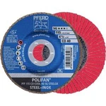 Vějířovitý brusný kotouč PFERD PFF 115 CO-COOL 40 SG STEELOX 67660415, Ø 115 mm/