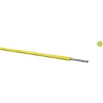 Tepluvzdorný kabel Kabeltronik LiH-T 065002504, 1x 0,25 mm², Ø 0,85 mm, 1 m, žlutá