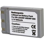 Náhradní baterie pro kamery Conrad Energy NP-500/NP-600/DR-LB4, 3,7 V, 800 mAh