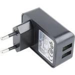 USB nabíječka Energenie EG-U2C2A-02, nabíjecí proud 2000 mA, černá